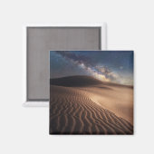 Deserts | Ordos City Mongolia China Magneet (Voorkant / Achterkant)