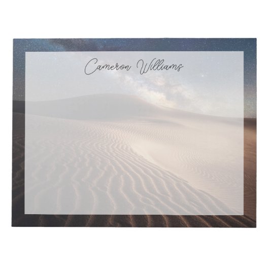 Deserts | Ordos City Mongolia China Notitieblok (Voorkant)