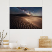 Deserts | Ordos City Mongolia China Poster (Keuken)