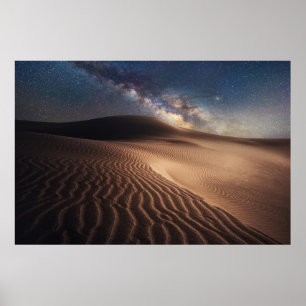 Deserts   Ordos City Mongolia China Poster