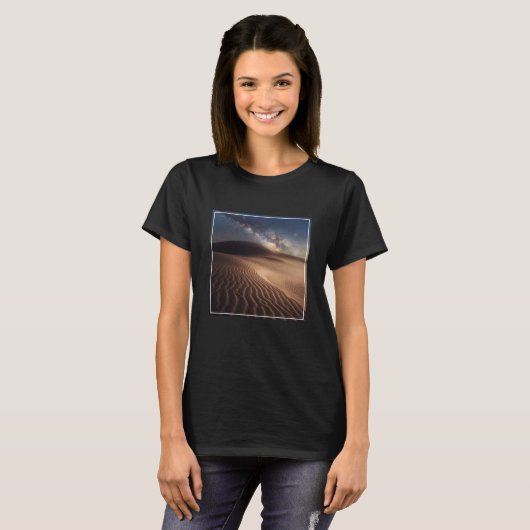Deserts | Ordos City Mongolia China T-shirt (Voorkant volledig)