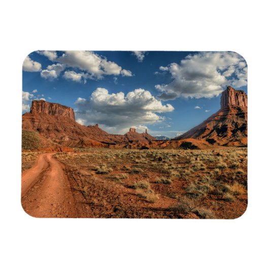 Deserts Professor Valley Near Moab, Utah Magneet (Horizontaal)