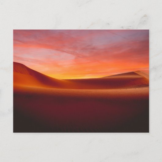 Deserts Rolling Desert Landscape Briefkaart (Voorkant)