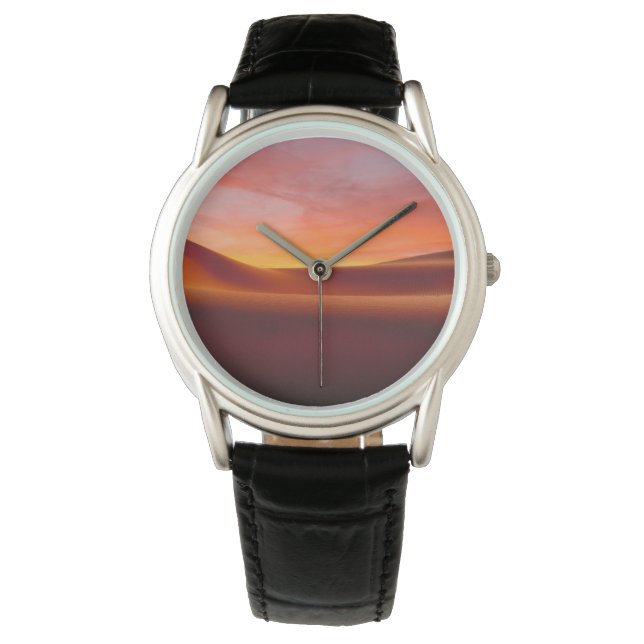 Deserts | Rolling Desert Landscape Horloge (Voorkant)