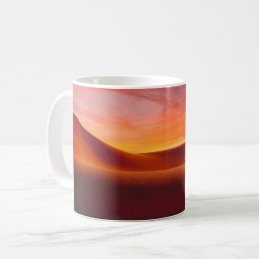 Deserts Rolling Desert Landscape Koffiemok (Voorkant links)