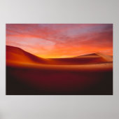 Deserts Rolling Desert Landscape Poster (Voorkant)