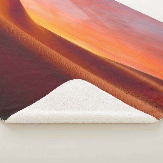 Deserts Rolling Desert Landscape Sherpa Deken (3/4)