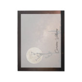 Deserts Saguaro Cactus With Birds in Desert Notitieblok (Linkerzijde)