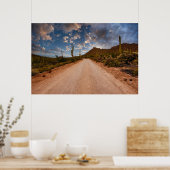 Deserts Saguaro National Park Arizona Poster (Keuken)