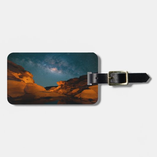 Deserts | Sam Pan Bok Night time Thailand Bagagelabel (Voorkant horizontaal)