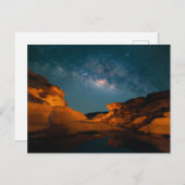 Deserts | Sam Pan Bok Night time Thailand Briefkaart (Voorkant / Achterkant)