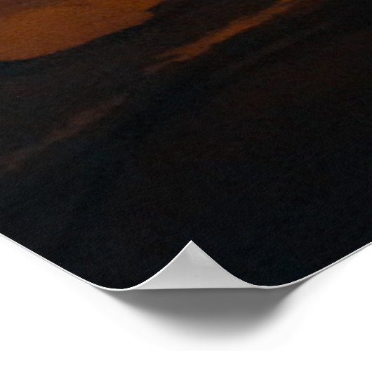 Deserts | Sam Pan Bok Night time Thailand Poster (Hoek)