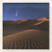 Deserts | Sand Dune Galaxy Glazen Onderzetter (Voorkant)