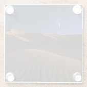 Deserts | Sand Dune Galaxy Glazen Onderzetter (Achterkant)