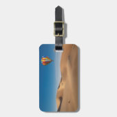 Deserts Sand Dunes in the Dubai Desert Bagagelabel (Voorkant verticaal)