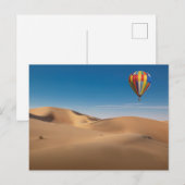 Deserts Sand Dunes in the Dubai Desert Briefkaart (Voorkant / Achterkant)