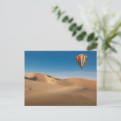 Deserts Sand Dunes in the Dubai Desert Briefkaart (Staand voorkant)