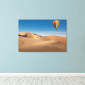 Deserts | Sand Dunes in the Dubai Desert Canvas Afdruk (Insitu (Houten vloer))