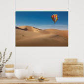 Deserts Sand Dunes in the Dubai Desert Poster (Keuken)