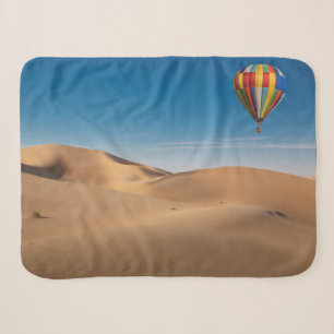 Deserts Sand Dunes in the Dubai Desert Sherpa Deken