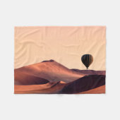 Deserts Sand Dunes Namib-Naukluft National Park Fleece Deken (Voorkant (Horizontaal))