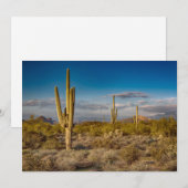 Deserts | Superstition Mountains, Arizona Bedankkaart (Voorkant / Achterkant)