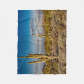 Deserts | Superstition Mountains, Arizona Fleece Deken (Voorkant)