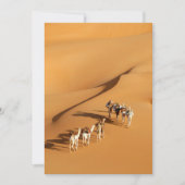 Deserts | Tuareg Walk with Camels Bedankkaart (Voorkant)