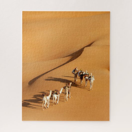 Deserts | Tuareg Walk with Camels Legpuzzel (Verticaal)