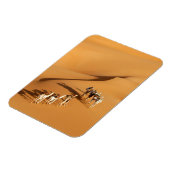 Deserts | Tuareg Walk with Camels Magneet (Linkerzijde)