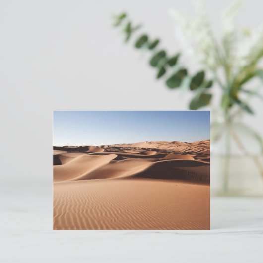 Deserts | United Arab Emirates Sand Dunes Briefkaart (Staand voorkant)