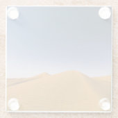 Deserts | Wahiba Sands, Oman Glazen Onderzetter (Achterkant)