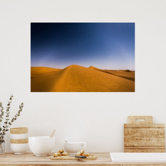 Deserts Wahiba Sands, Oman Poster (Keuken)