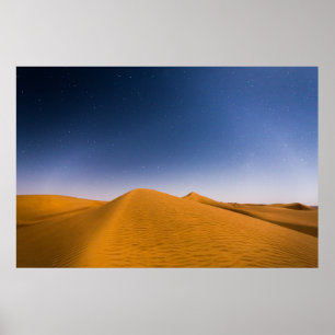 Deserts Wahiba Sands, Oman Poster