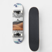 DesertSurfer/Vortexovvision Skateboard (Voorkant)