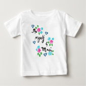 Desi Baby T-shirt - Ik mezelf en Masi (Voorkant)