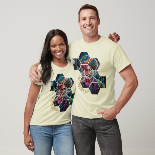 Desi Cyberpunk T-Shirt – Waar Traditie Ontmoet De (Unisex)