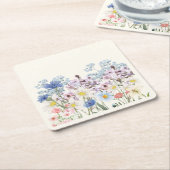 Desi Floral Kartonnen Onderzetters (Schuin)