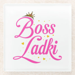 Desi Housewarming Gift, Zuid-Aziatische Decor Onde Glazen Onderzetter