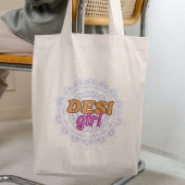 Desi Meisje Chakra Swag Tote Bag