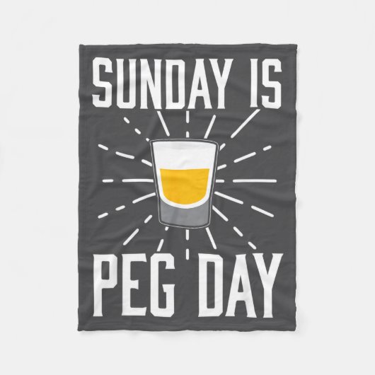 Desi Punjabi Funny Peg Day Sikh Quote Gift  Fleece Deken (Voorkant)