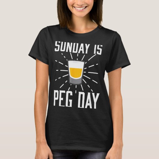 Desi Punjabi Funny Peg Day Sikh Quote Gift T-shirt (Voorkant)