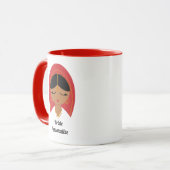 Desi, South Asian, Indian Bride of Dulhan Gift Mok (Voorkant links)