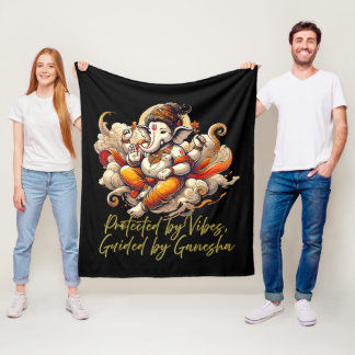 Desi Spirituele Vibe, Meditatie Energie Fleece Deken
