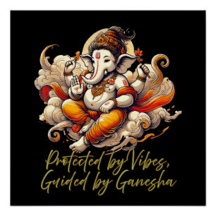 Desi Spirituele Vibe, Meditatie Energie Perfect Poster