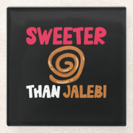 Desi Zuid-Aziatische Gift, Grappig Bollywood Decor Glazen Onderzetter