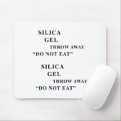 Desiccant Silica Gel Throw Away Do Not Eat Funny I Muismat (Met muis)