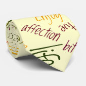 Desidera(R)positieve woorden Stropdas (Opgerold)