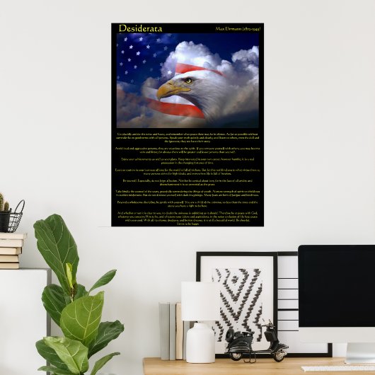 Desiderata Bald Eagle 2 Posters (Thuiskantoor)