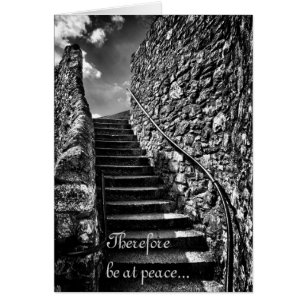 Desiderata Be At Peace notelet/card